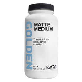 Golden Matte Medium 473 ml