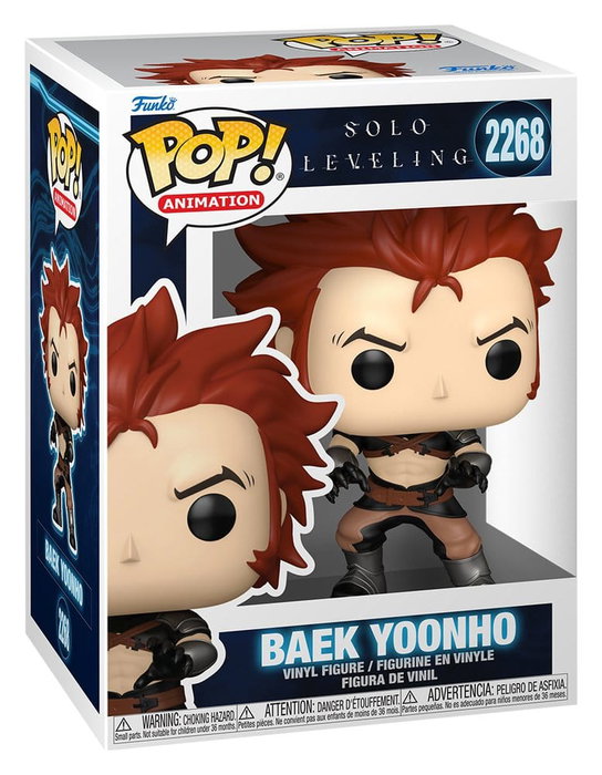 Funko Solo Leveling Figura POP! Animation Baek Yoonho Funko Solo Leveling Figura POP! Animation Baek Yoonho