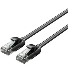 Vention Cable de Red RJ45 UTP Cat.5e 1.5m Negro - Para Redes Ethernet