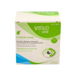 VISAID Solución Oftálmica para Irritación Ocular con Aloe 0,2% - 30 Monodosis