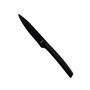Cook Concept Cuchillo Negro Hoja Acero Inoxidable 10 cm