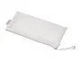 Liderpapel Bolsa Zipper Bag Poliester Transpirable Multiusos 230x115 mm Blanco