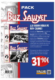 Tebeos Dolmen Editorial S.L. Pack Buz Sawyer con volúmenes 1943-1945 y 1945-1947