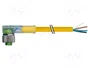 MURRELEKTRONIK Cable para sensores M12 hembra angular 10m