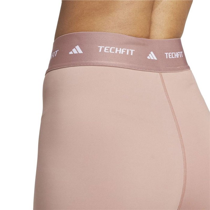 Mallas Deportivas de Mujer Adidas Techfit 7/8 Rosa M Mallas Deportivas de Mujer Adidas Techfit 7/8 Rosa M