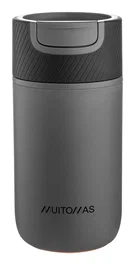 Muitomas Never Fall Down Botella de Agua 350 ml Negro