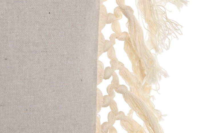 DKD Home Decor Cojín de Algodón Natural 45x45 cm DKD Home Decor Cojín de Algodón Natural 45x45 cm