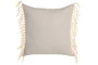 DKD Home Decor Cojín de Algodón Natural 45x45 cm