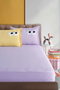 L'essentiel linge de maison Juego de Sábanas Dobles Lila 160x200 cm 65% Algodón 35% Poliéster 120 Hilos Confortable Suave Duradero