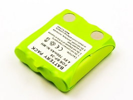 CoreParts Batería Recargable Ni-MH 4.8V 700mAh 3.36Wh para Walkie Talkie y Radio de Dos Vías, Alta Calidad con 12 Meses de Garantía