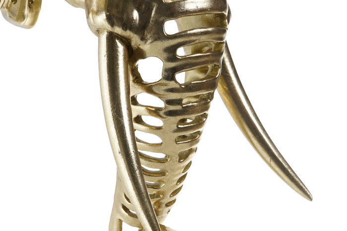 DKD Home Decor Decoración de Pared Elefante Dorado en Resina DKD Home Decor Decoración de Pared Elefante Dorado en Resina