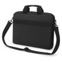 Dicota D3250602 Slim Case TWO Maletín de Poliéster Reciclado para Portátiles de 13-14" (35.6 cm) - Negro