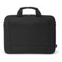 Dicota D3250602 Slim Case TWO Maletín de Poliéster Reciclado para Portátiles de 13-14" (35.6 cm) - Negro