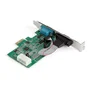 StarTech.com PEX2S953 Tarjeta Adaptadora Interna PCI Express a Serie de 2 Puertos RS232 UART 16950, 921.6Kbps, con Soporte Bajo Perfil, Compatible con Windows y Linux