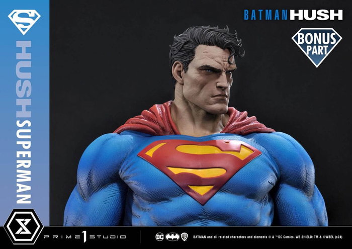 DC Comics Estatua Ultimate Premium Masterline Series 1/4 Batman: Hush (Comic) Superman Bonus Version 77 cm