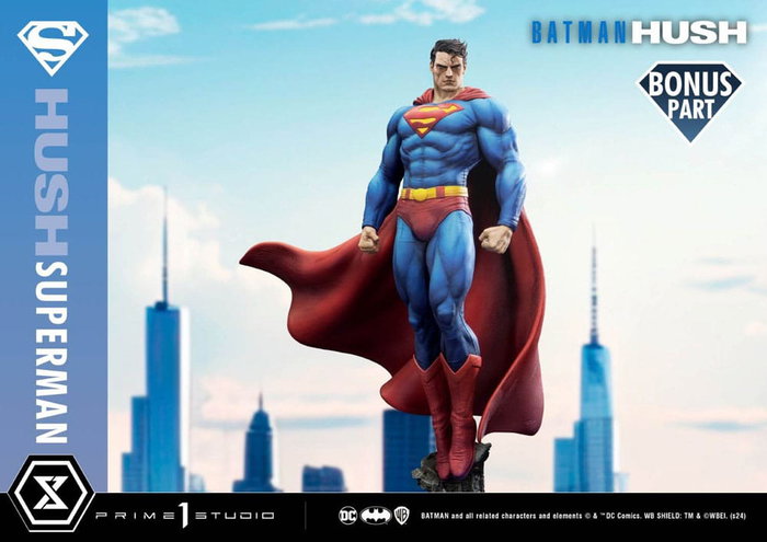 DC Comics Estatua Ultimate Premium Masterline Series 1/4 Batman: Hush (Comic) Superman Bonus Version 77 cm