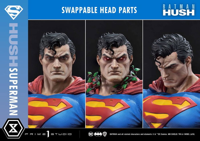 DC Comics Estatua Ultimate Premium Masterline Series 1/4 Batman: Hush (Comic) Superman Bonus Version 77 cm