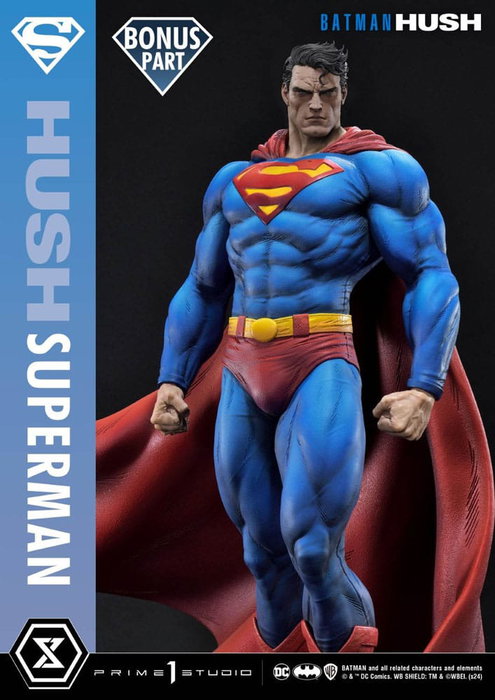 DC Comics Estatua Ultimate Premium Masterline Series 1/4 Batman: Hush (Comic) Superman Bonus Version 77 cm