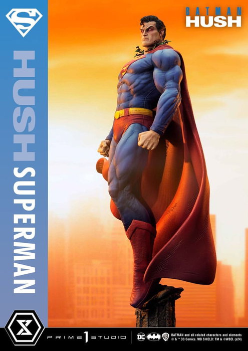 DC Comics Estatua Ultimate Premium Masterline Series 1/4 Batman: Hush (Comic) Superman Bonus Version 77 cm
