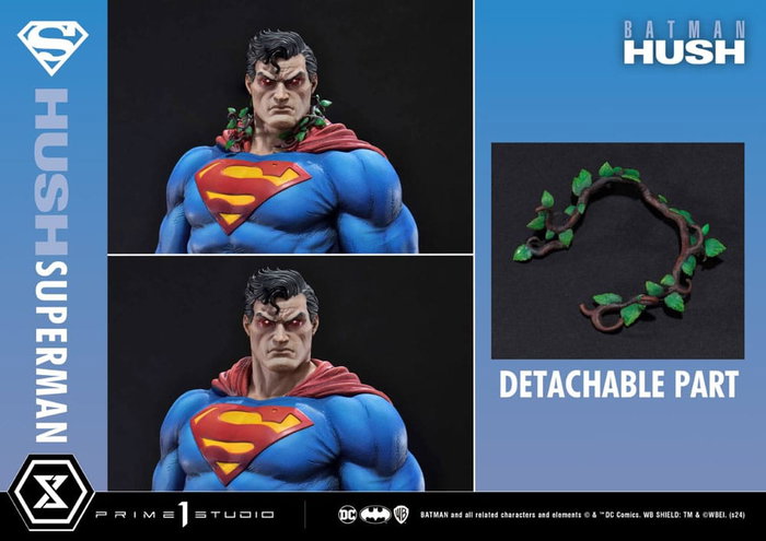 DC Comics Estatua Ultimate Premium Masterline Series 1/4 Batman: Hush (Comic) Superman Bonus Version 77 cm