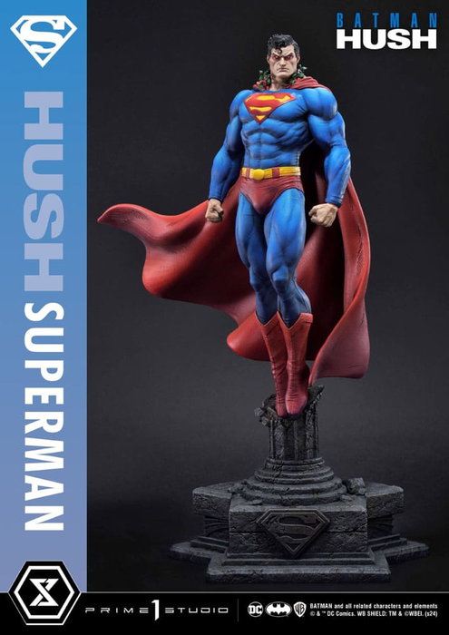 DC Comics Estatua Ultimate Premium Masterline Series 1/4 Batman: Hush (Comic) Superman Bonus Version 77 cm