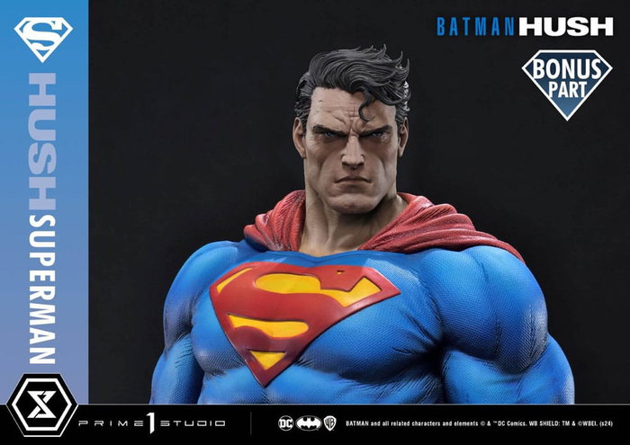 DC Comics Estatua Ultimate Premium Masterline Series 1/4 Batman: Hush (Comic) Superman Bonus Version 77 cm