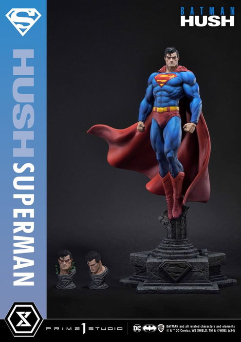 DC Comics Estatua Ultimate Premium Masterline Series 1/4 Batman: Hush (Comic) Superman Bonus Version 77 cm