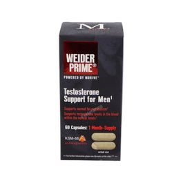 WEIDER Prime Testosterona Hombre 60 Cápsulas