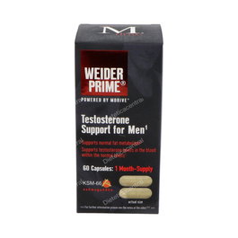 WEIDER Prime Testosterona Hombre 60 Cápsulas
