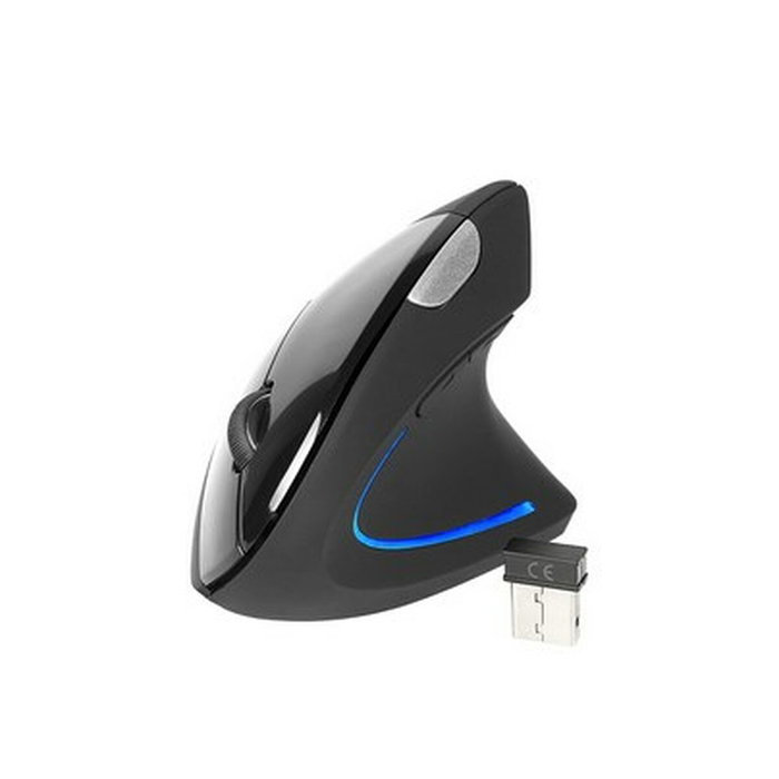 Tracer Flipper Ratón Vertical Inalámbrico Negro