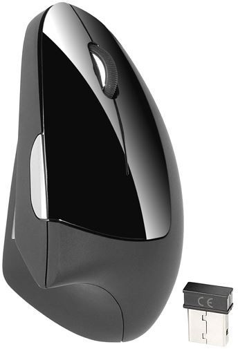 Tracer Flipper Ratón Vertical Inalámbrico Negro