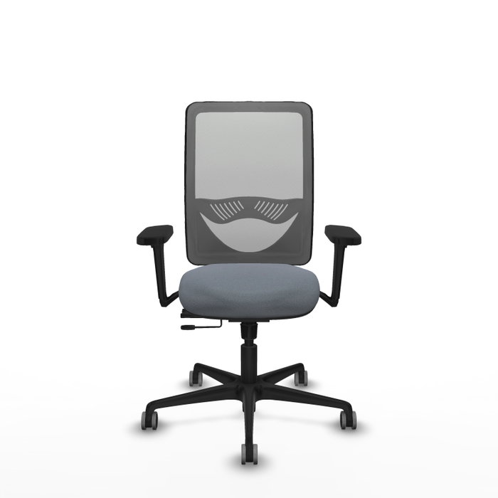 PIQUERAS Y CRESPO Silla de oficina Zulema Gris con Mecanismo Sincro/Traslack PIQUERAS Y CRESPO Silla de oficina Zulema Gris con Mecanismo Sincro/Traslack