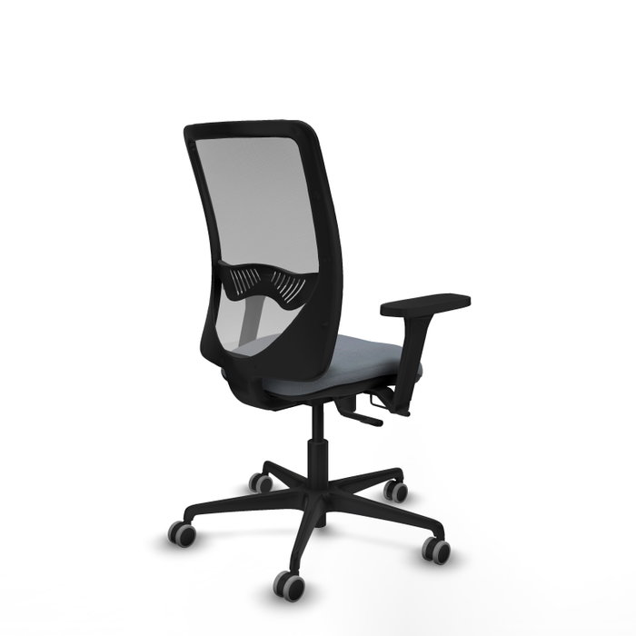 PIQUERAS Y CRESPO Silla de oficina Zulema Gris con Mecanismo Sincro/Traslack PIQUERAS Y CRESPO Silla de oficina Zulema Gris con Mecanismo Sincro/Traslack