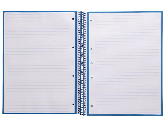 Antartik Cuaderno Espiral A4 Micro Antartik Tapa Forrada Azul Oscuro 80 Hojas 90g