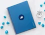 Antartik Cuaderno Espiral A4 Micro Antartik Tapa Forrada Azul Oscuro 80 Hojas 90g