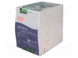 MEAN WELL TDR-480-24 Alimentador de impulso 480W 24VDC 20A
