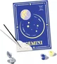 Ravensburger Kit de pintura por números CreArt Zodiac Géminis