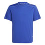 Camiseta de Manga Corta Infantil Adidas Aeroready Azul L