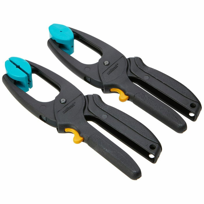 Wolfcraft Pinza de carraca mini 30 mm, 2 uds Wolfcraft Pinza de carraca mini 30 mm, 2 uds