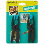Wolfcraft Pinza de carraca mini 30 mm, 2 uds