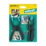 Wolfcraft Pinza de carraca mini 30 mm, 2 uds