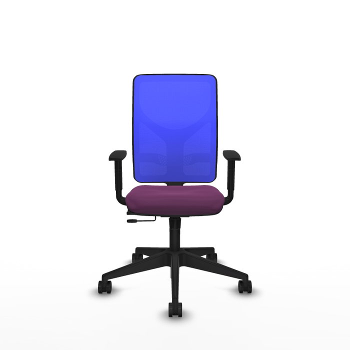 PIQUERAS Y CRESPO Silla de oficina Motilla Morado y Azul PIQUERAS Y CRESPO Silla de oficina Motilla Morado y Azul