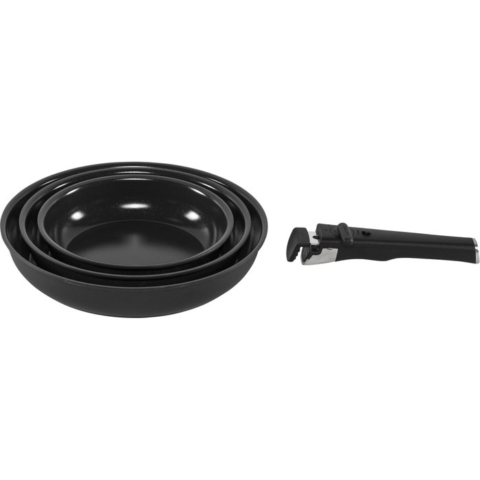 Zwilling Unlock Set de 4 sartenes de aluminio