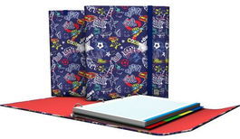 Grafoplás Carpeplús 4D25 mm - Carpeta de anillas 25mm A4 con recambio 100 hojas 5x5