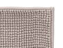 Berilo Alfombra de Baño Gris, 40x60 cm, Antideslizante de Poliéster Reciclado, Cosido a Máquina (Set de 12)