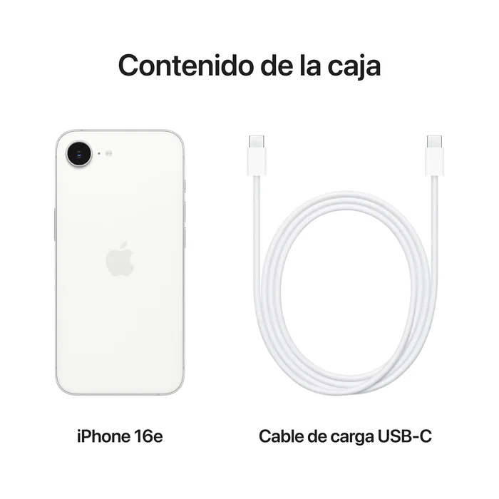 Apple iPhone 16e 256GB Blanco