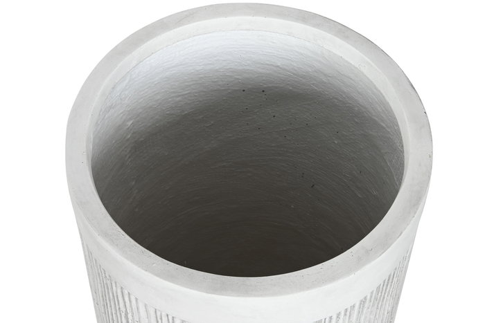 DKD Home Decor Macetero Scandi Crudo Magnesia Set de 3 44 x 79 x 44 cm