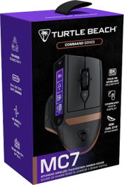 Turtle Beach Command Series MC7 Ratón Gaming Inalámbrico con Pantalla Táctil Negro