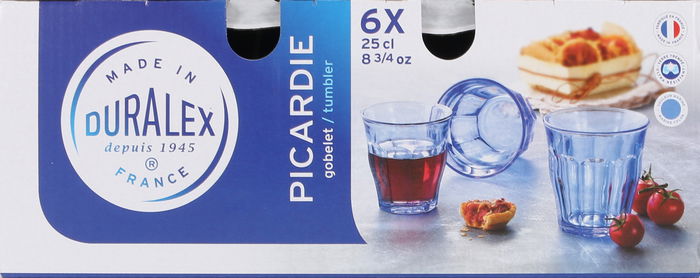 Duralex Set 6 Vasos 25 cl Picardie (12 Cajas)