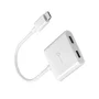 J5create Cable USB-C a doble USB-C con video Blanco
